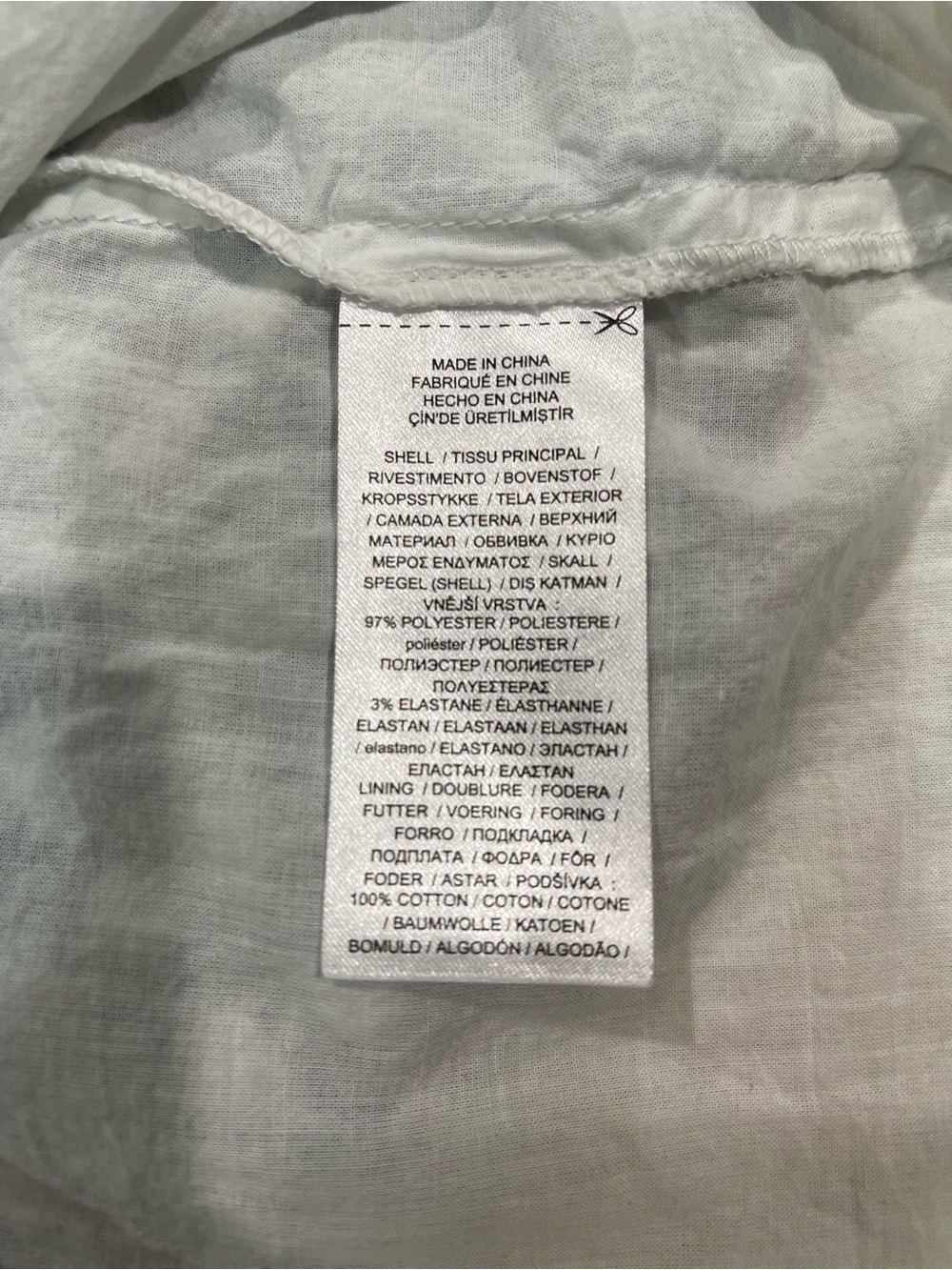 Lauren Ralph Lauren Gingham Sleeveless Shirtdress in Navy/White Size 4 - Picture 7 of 7